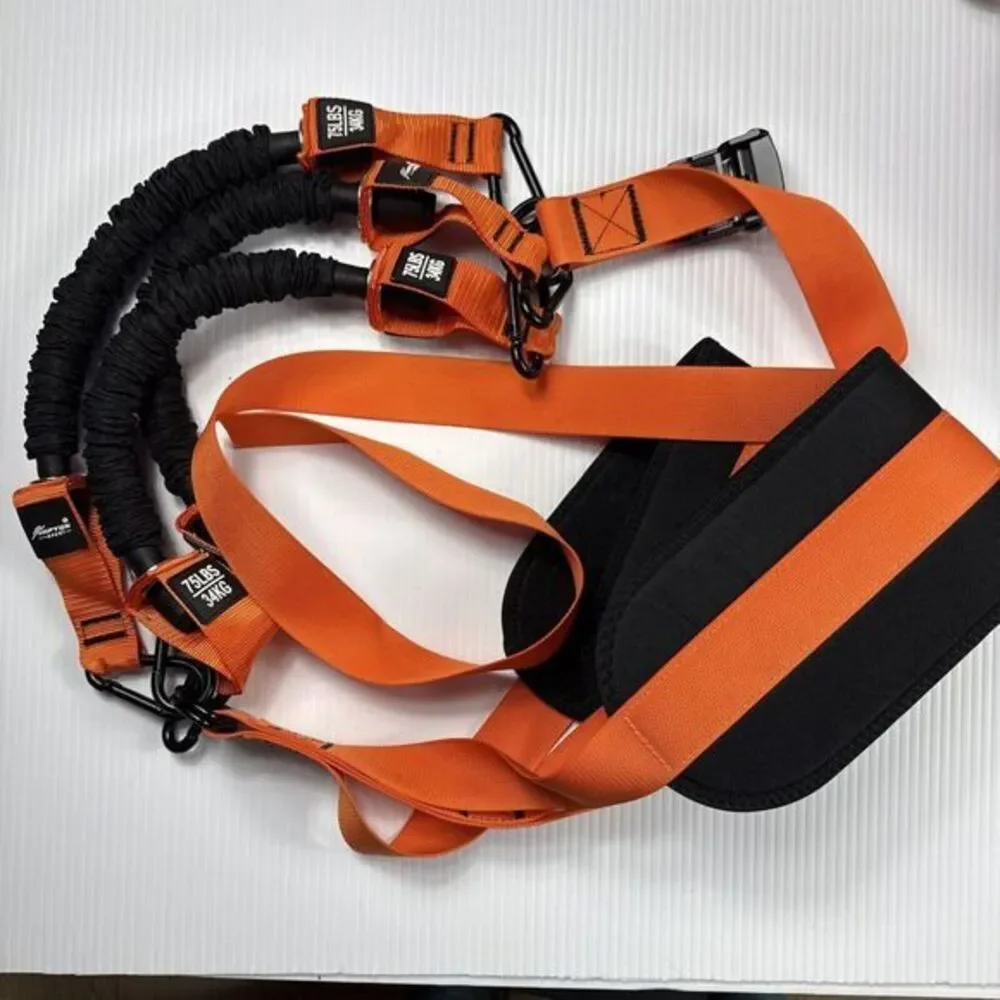 Hpygn Sport Resistance Bands Cuffs Fitness Sports Gym‎ Exercise 75 Lbs